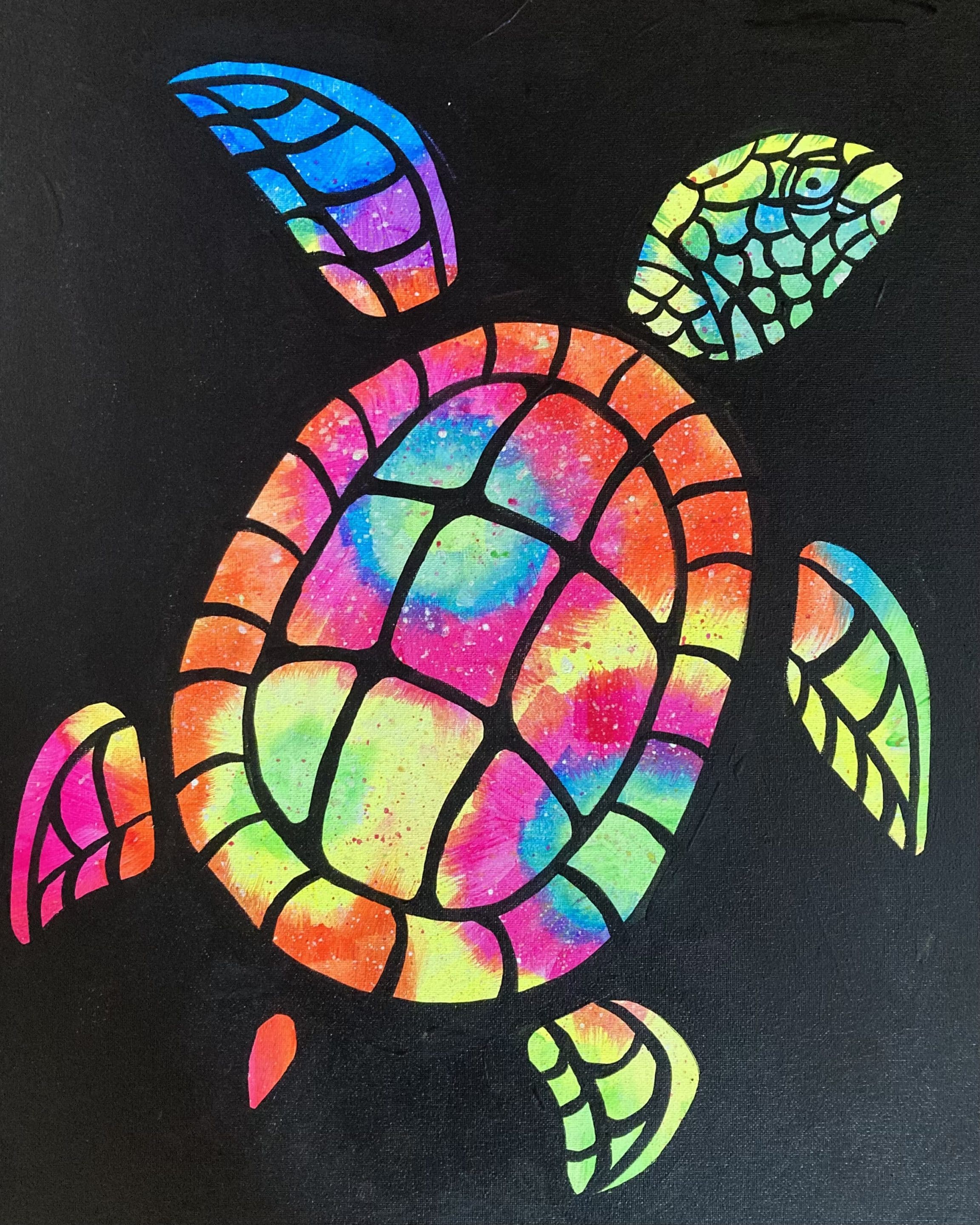 blacklight-neon-turtle-ages-12-and-up-paint-the-town