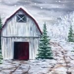 Barn in Winter Snow – Tri Cities ages 16 and up!